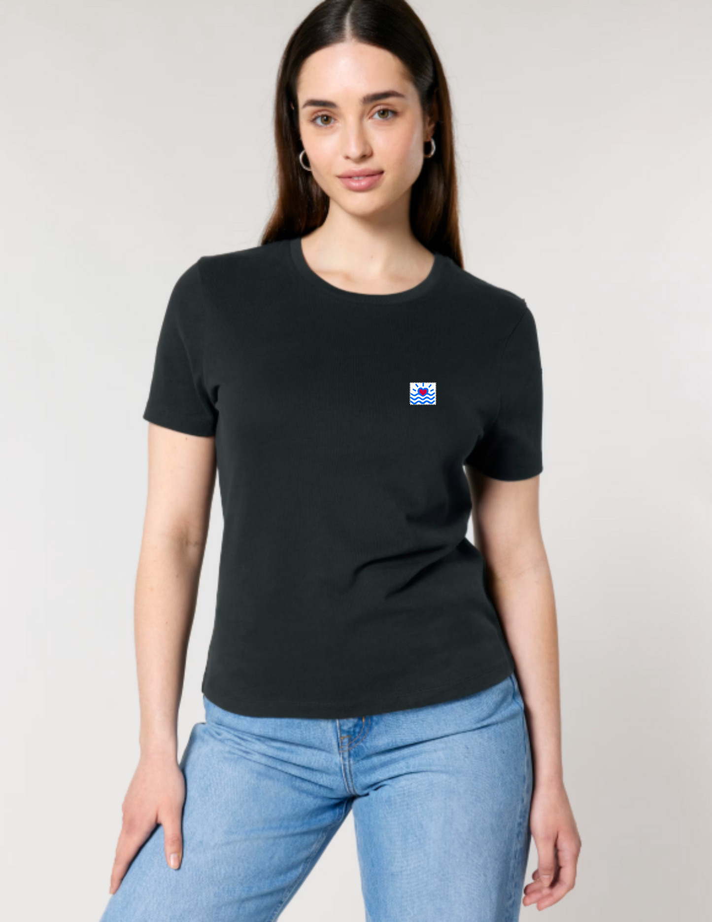 Tee shirt ajusté col rond
