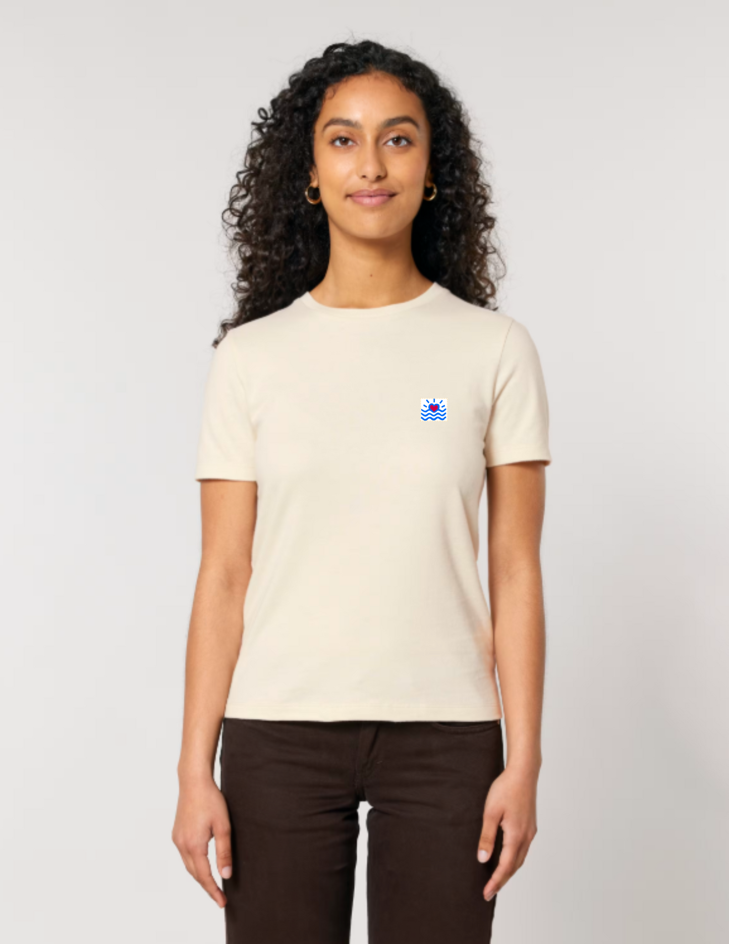 Tee shirt ajusté col rond