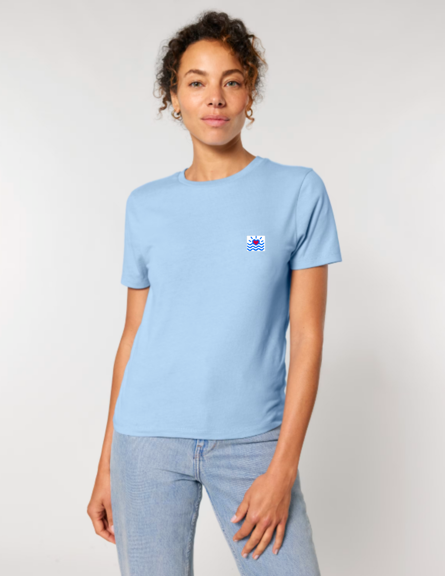 Tee shirt ajusté col rond