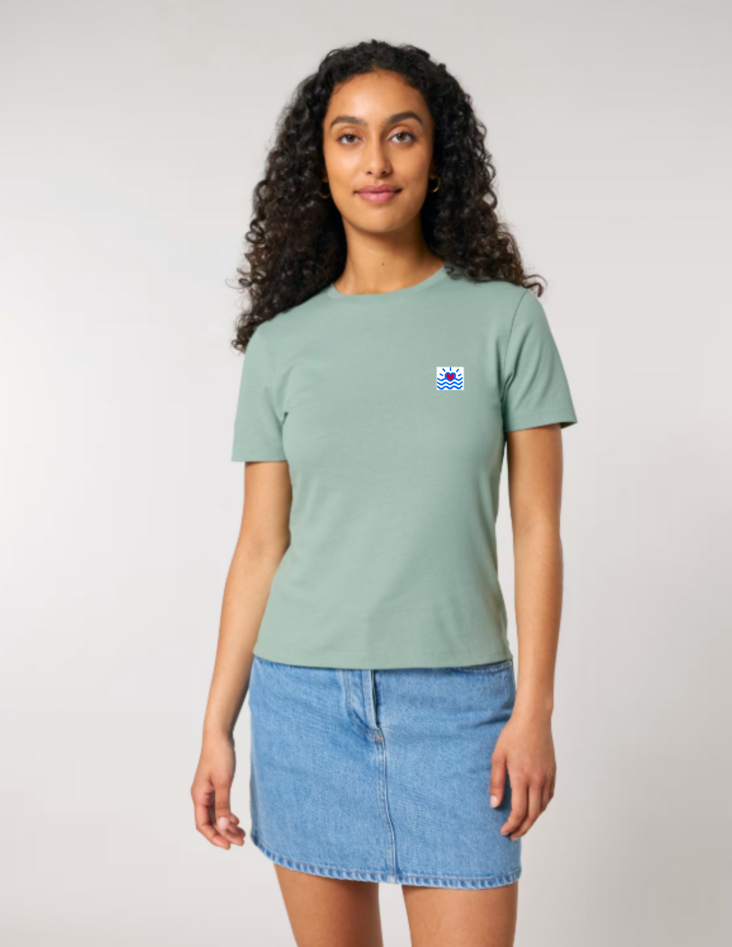 Tee shirt ajusté col rond