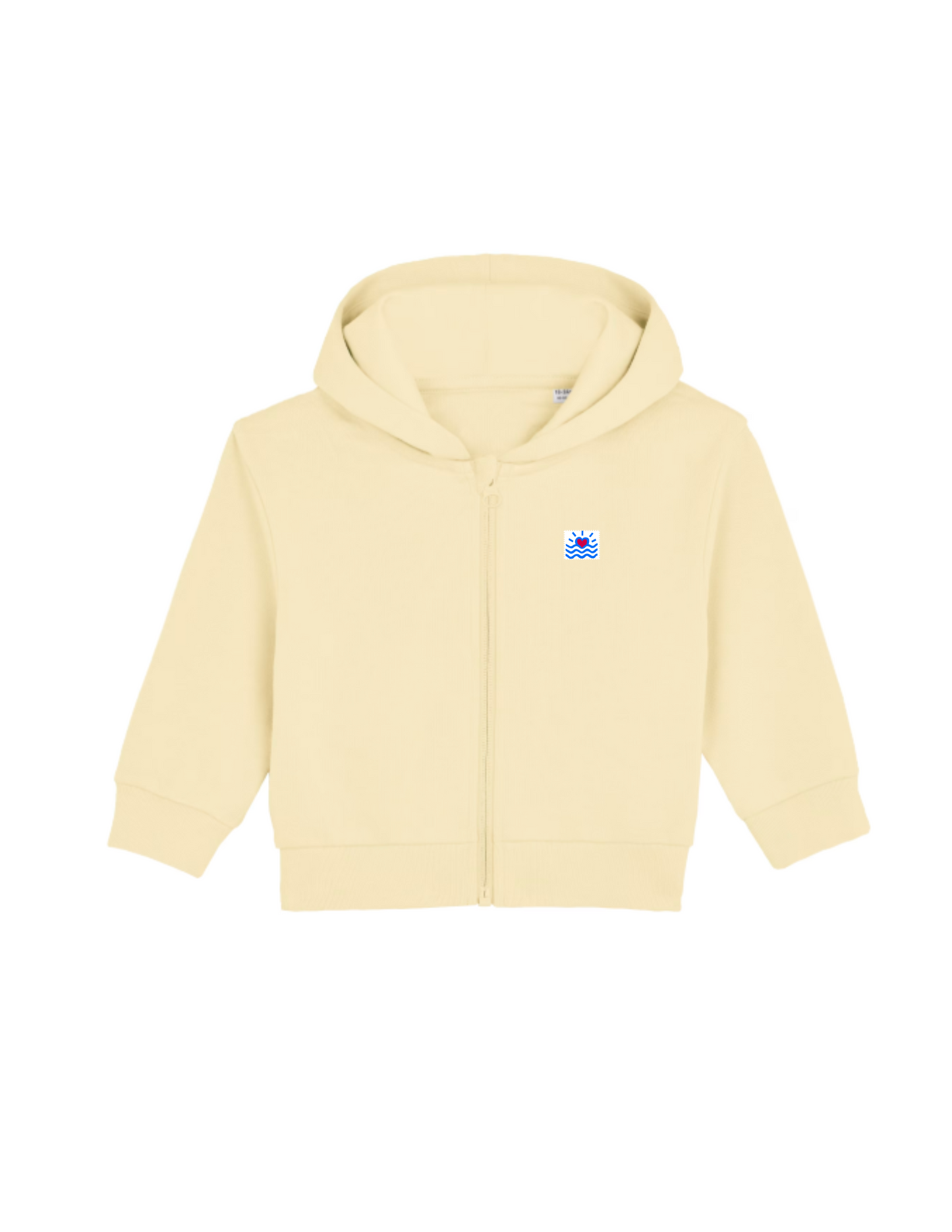 Sweatshirt zippé à capuche pour bébé (Unisexe)