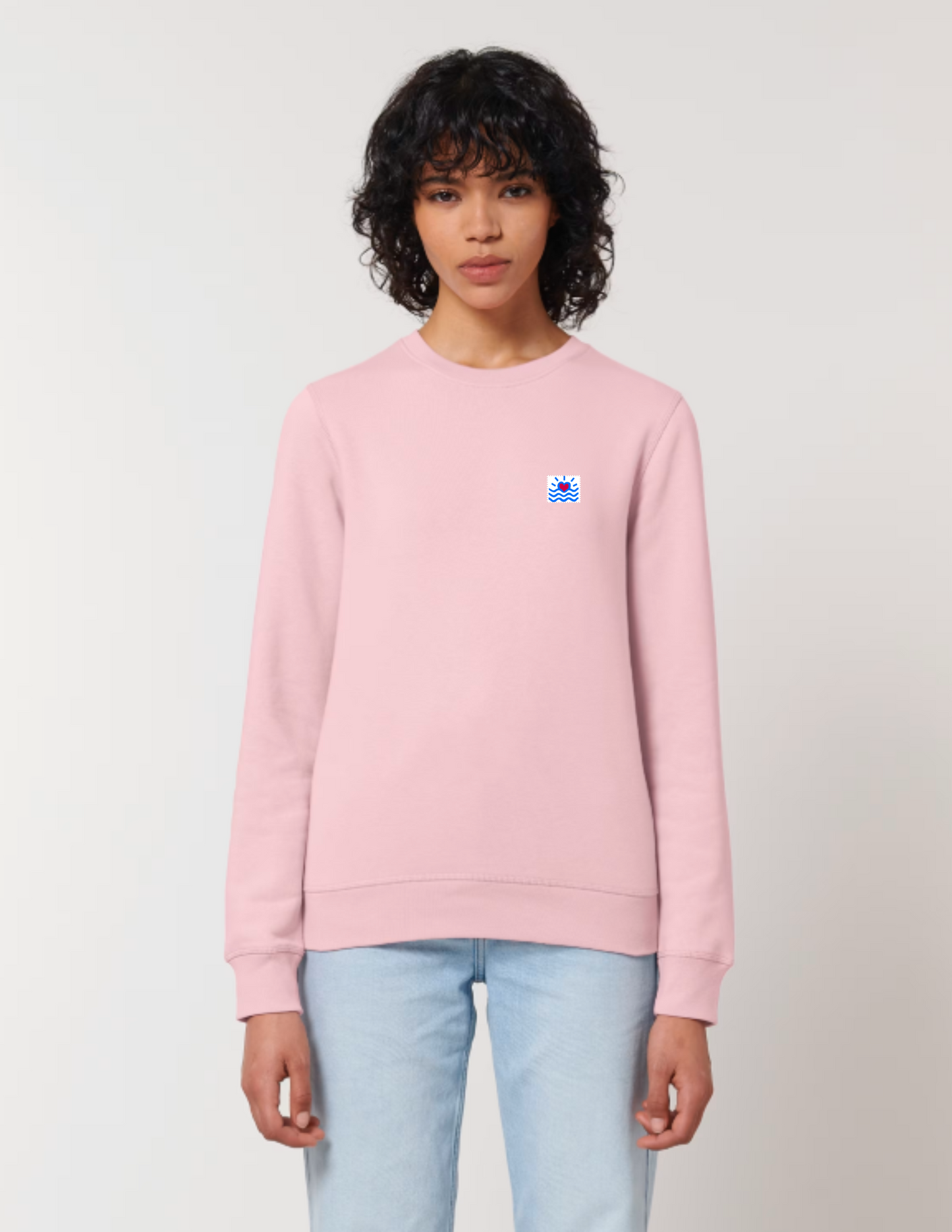 Sweatshirts unisexes à col rond mi-léger
