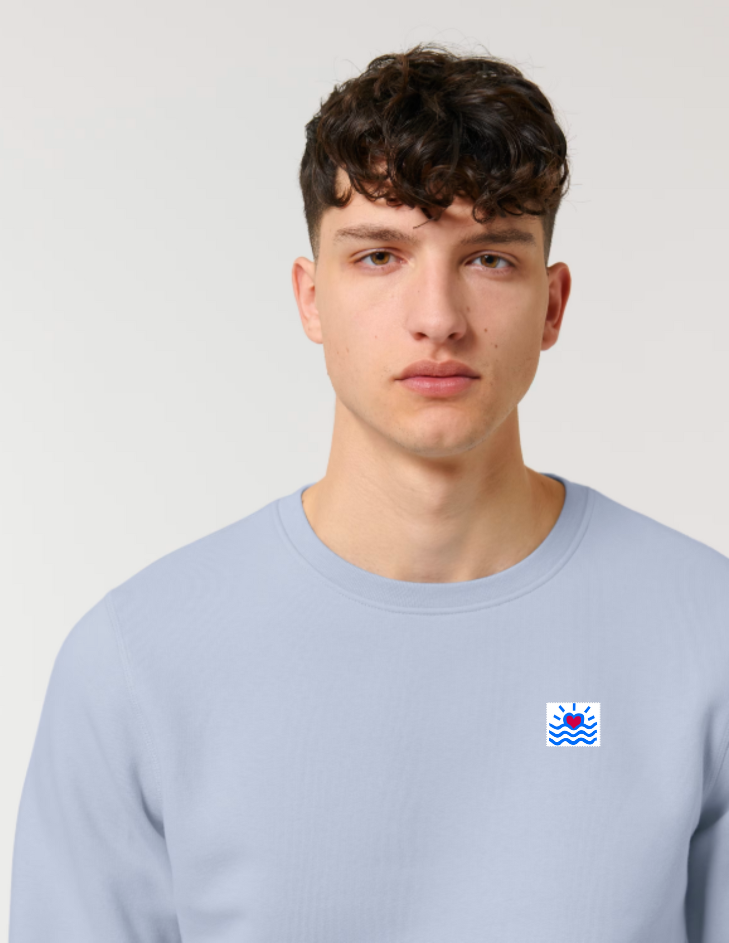Sweatshirts unisexes à col rond mi-léger
