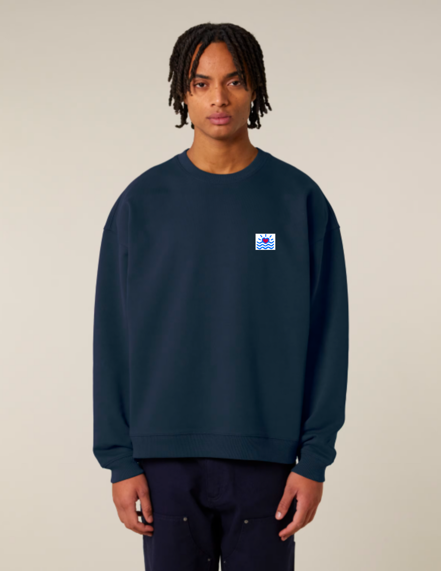 Sweatshirts oversize sans capuche adultes (unisexe)