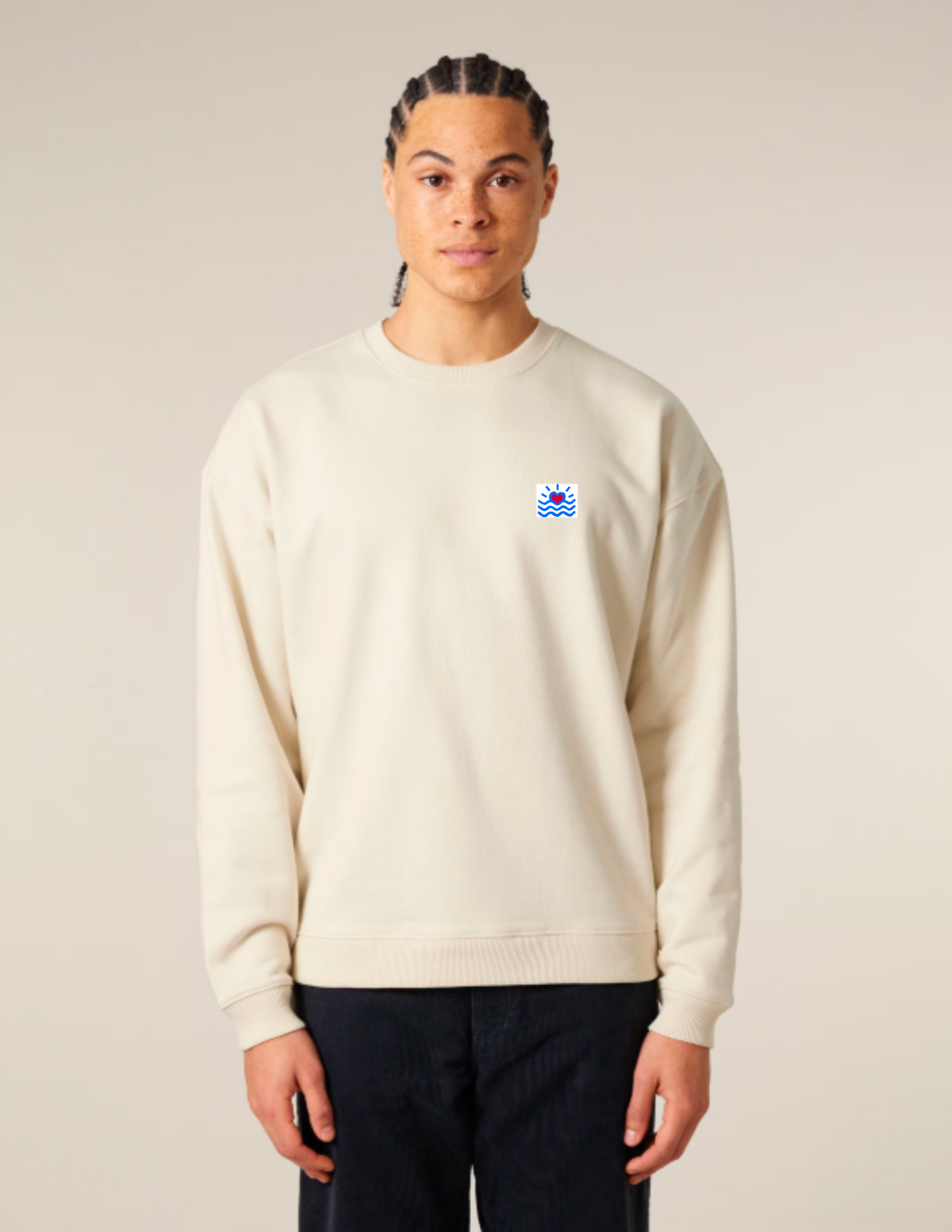 Sweatshirts oversize sans capuche adultes (unisexe)