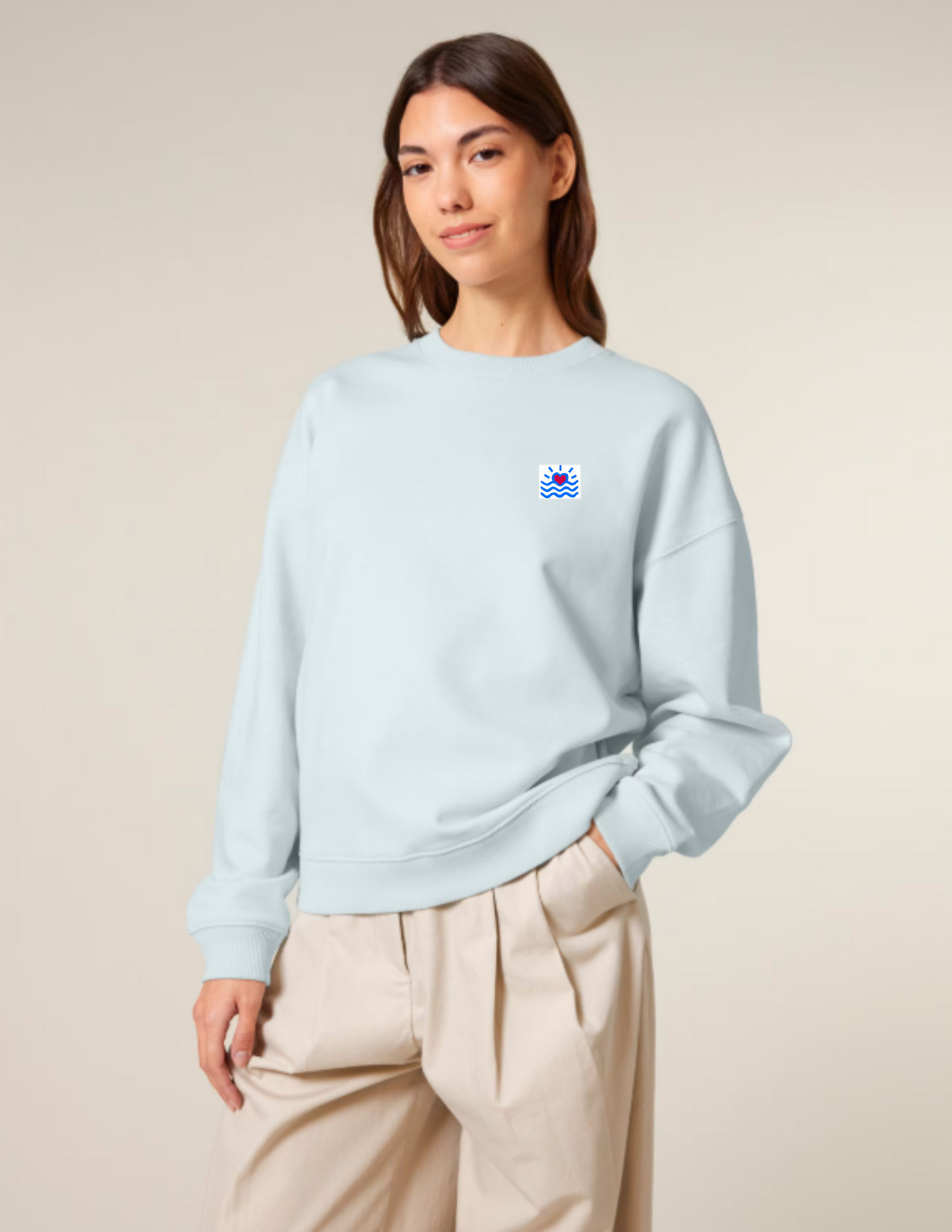 Sweatshirts oversize sans capuche adultes (unisexe)