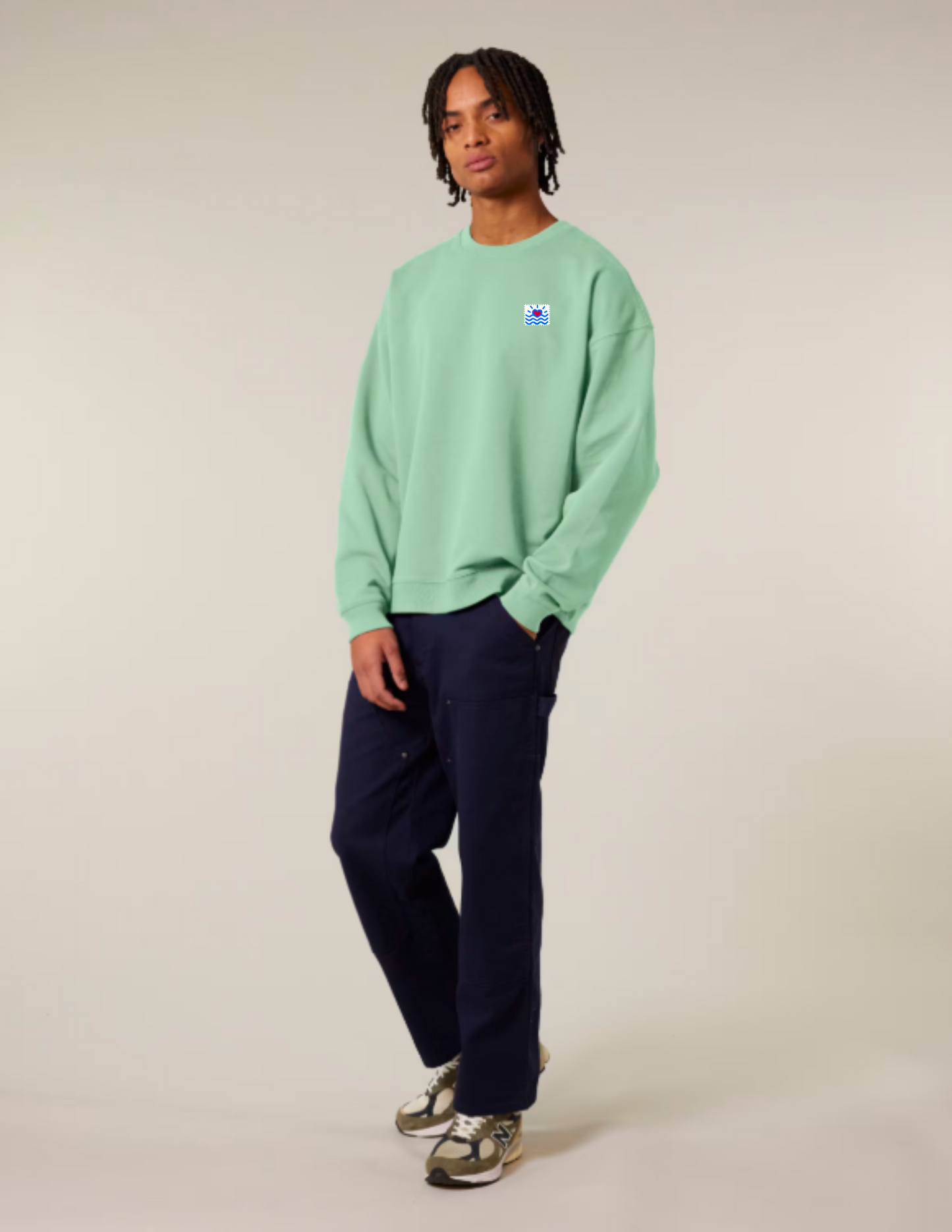 Sweatshirts oversize sans capuche adultes (unisexe)