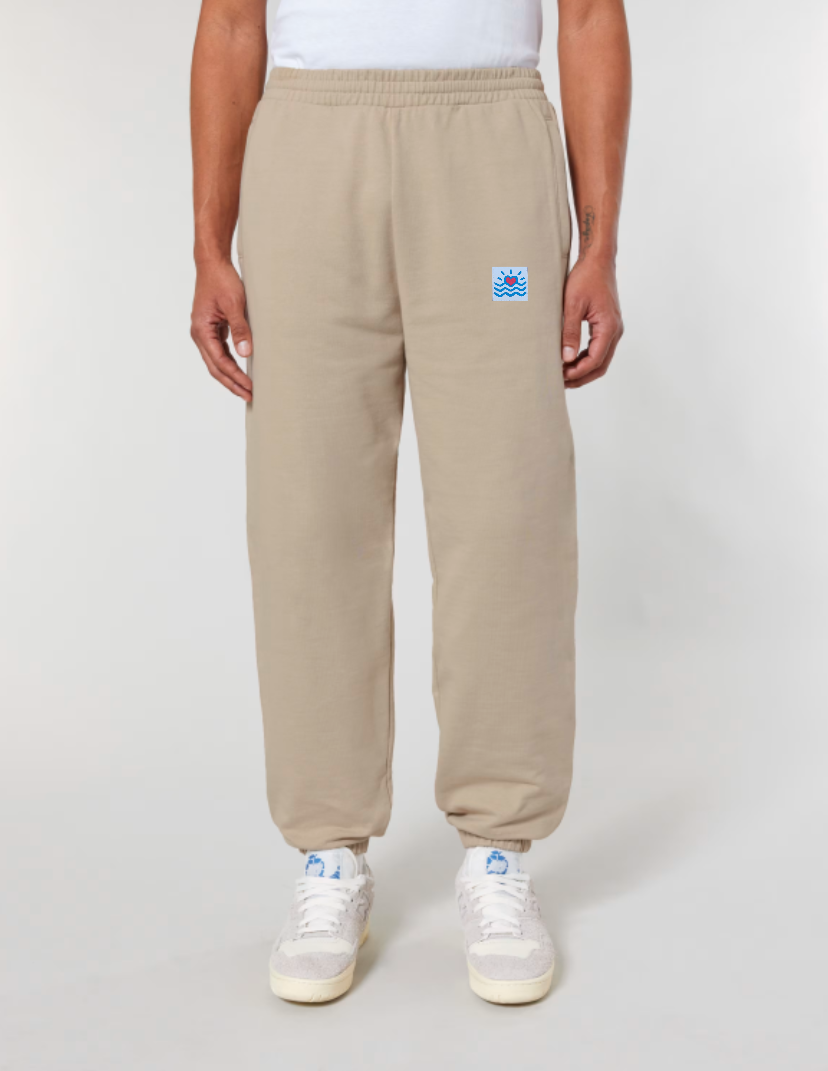 Jogging unisexe lourd (coupe confortable)