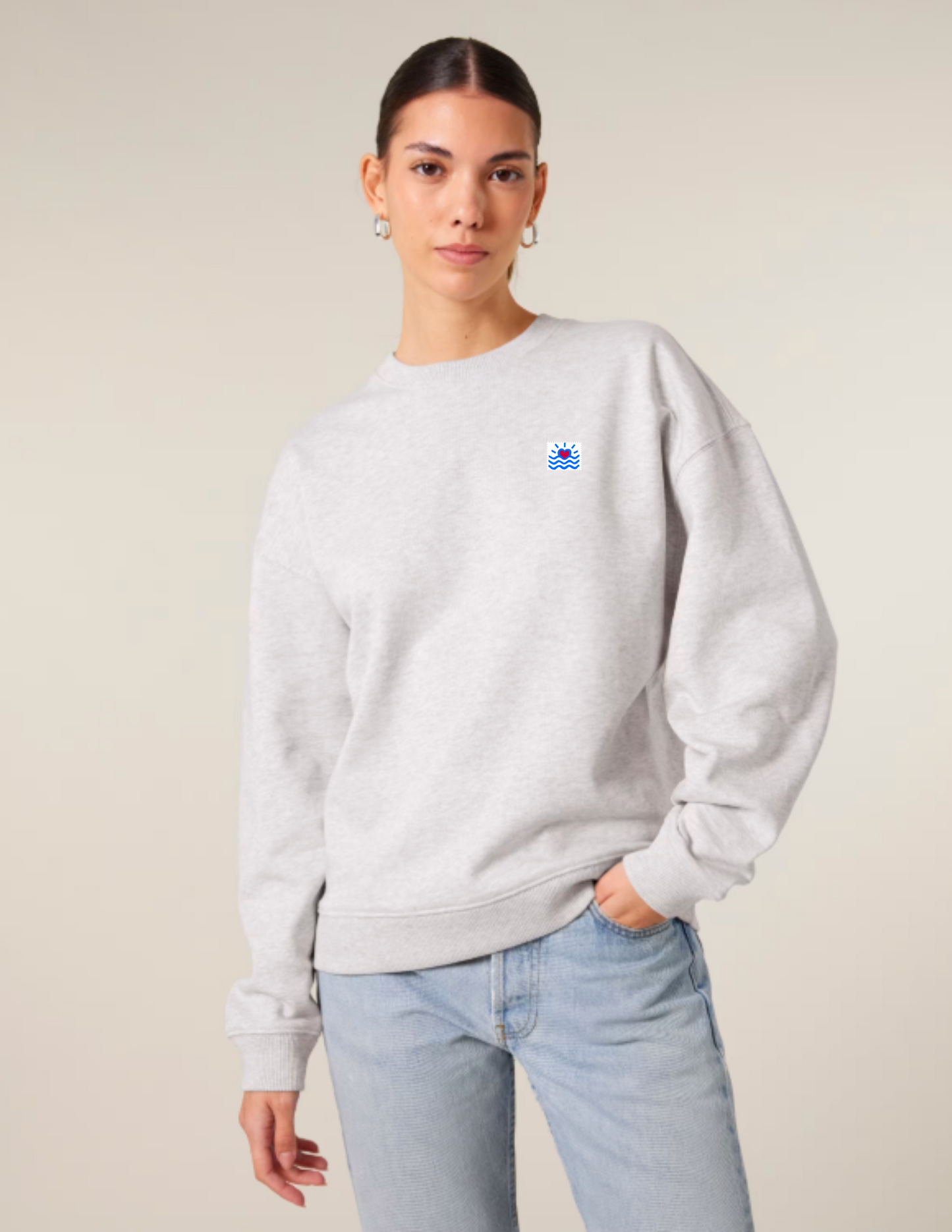 Sweatshirts oversize sans capuche adultes (unisexe)