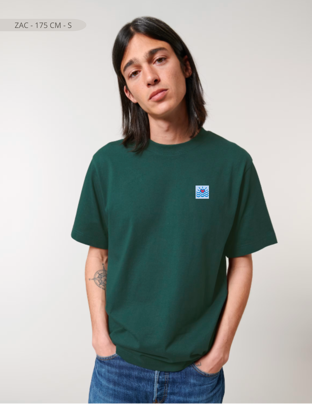 T-SHIRT CASTEL 240 GSM (Unisexe)