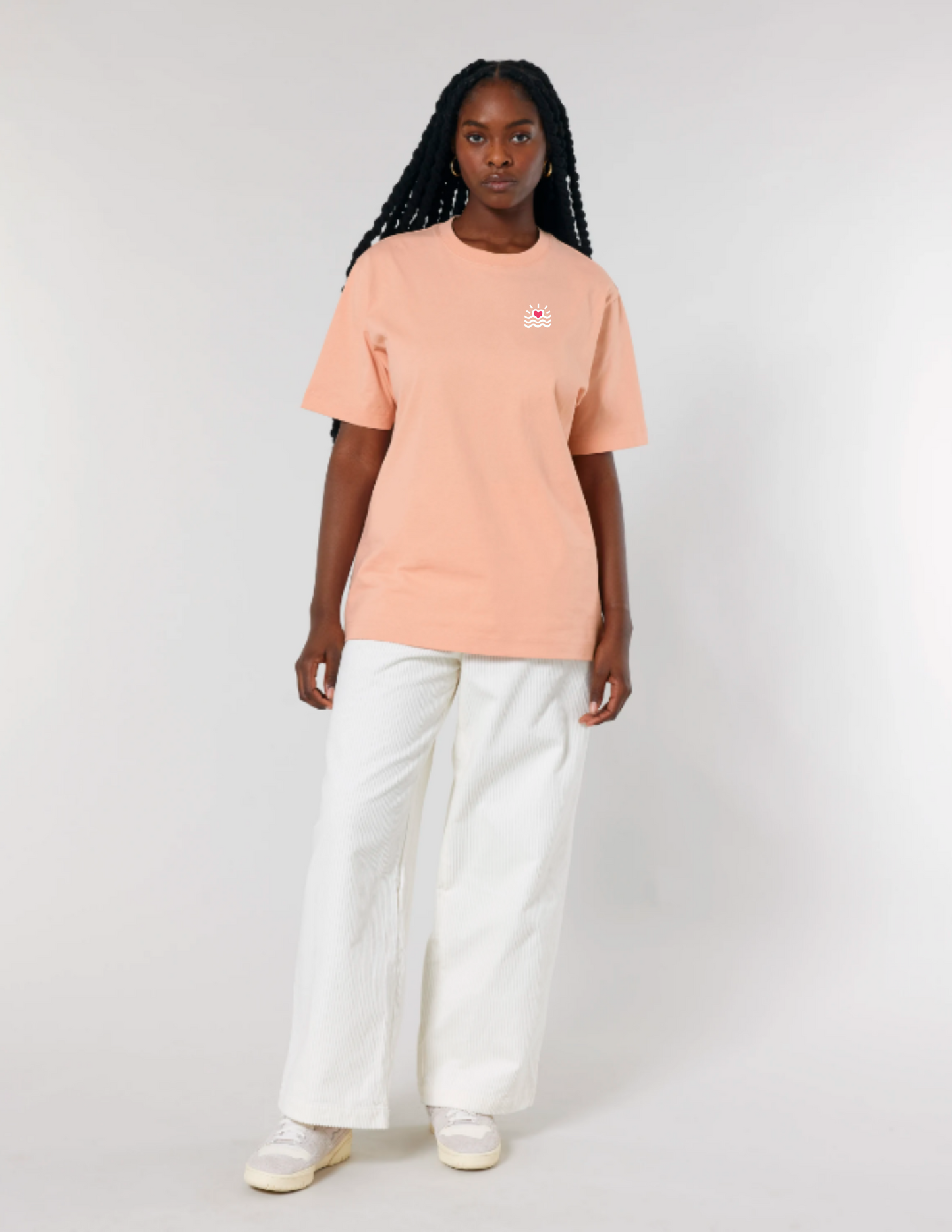 Love Signature x Fregate White Oversized T-Shirt (Unisex)