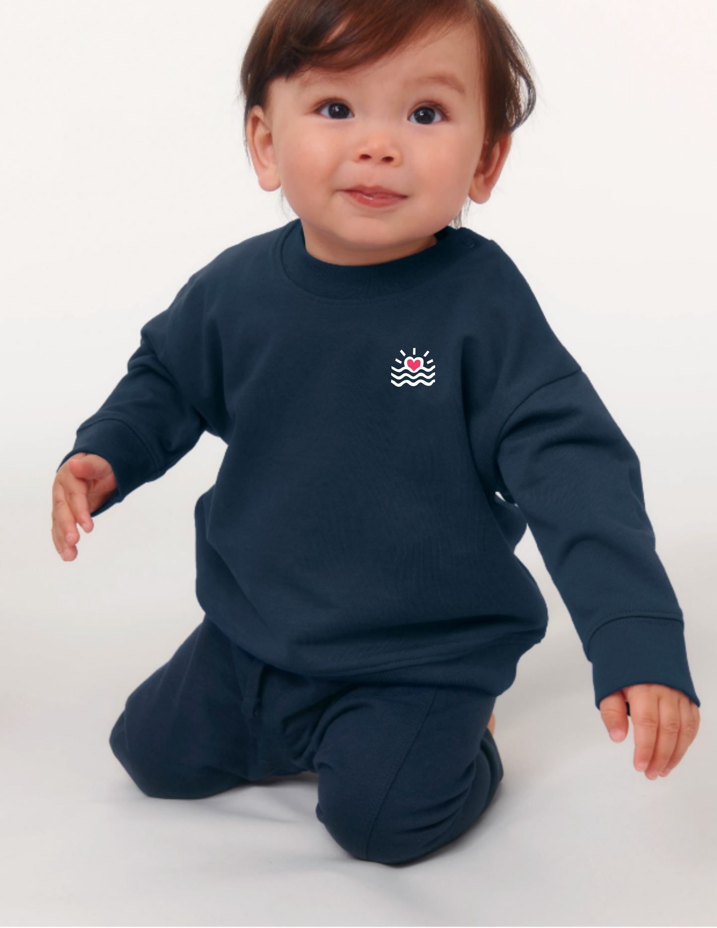 Sweatshirts sans capuche à col rond pour bébé (Unisexe)