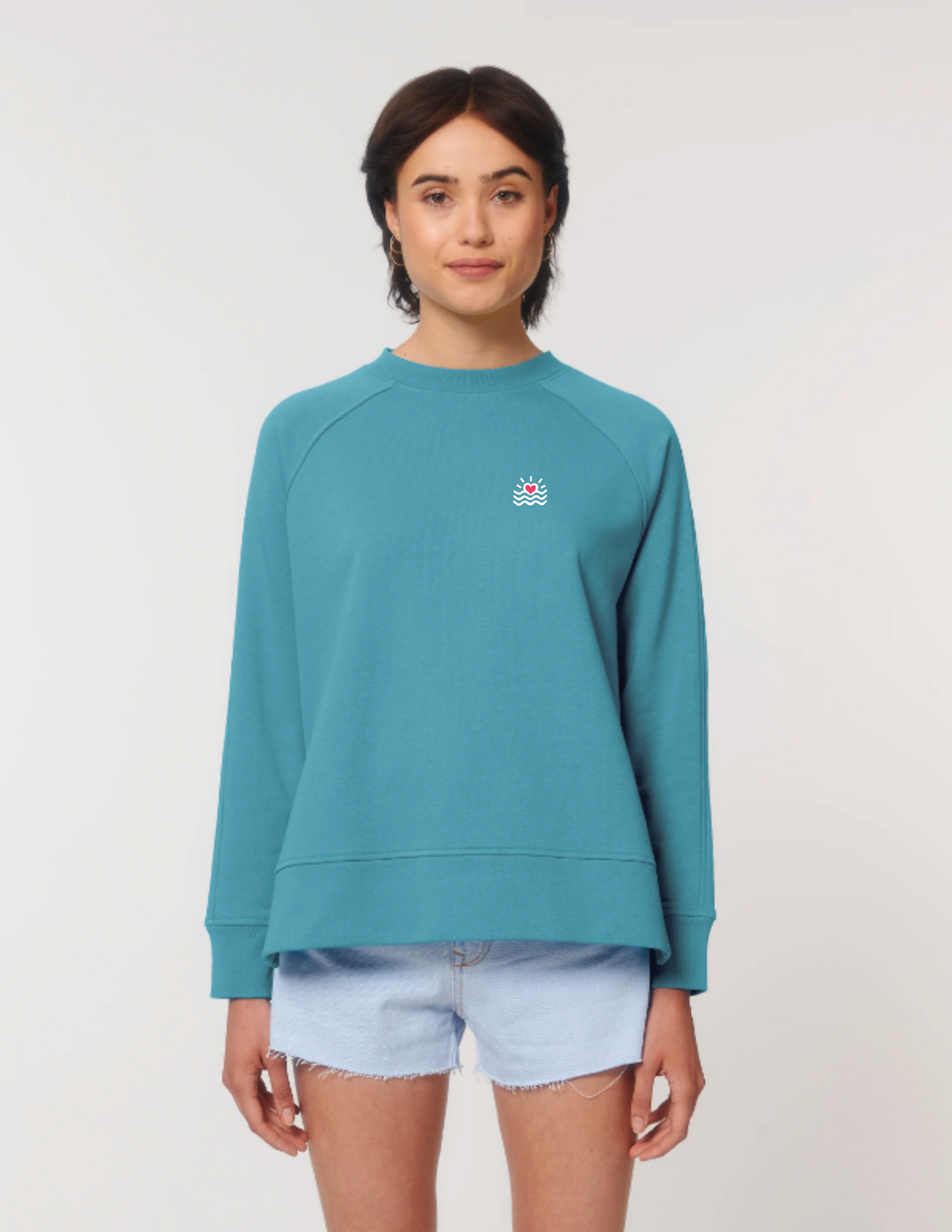 Sweatshirts oversizes à col rond pour femmes