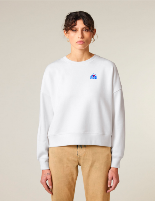 Sweatshirt à col rond pour femmes