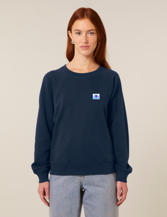 Sweatshirts sans capuches raglans pour femmes