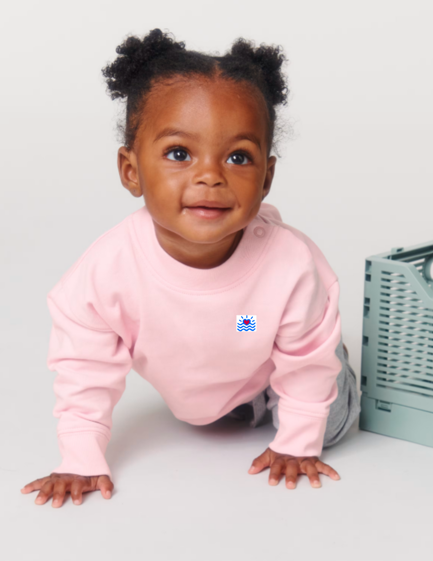 Sweatshirts sans capuche à col rond pour bébé (Unisexe)
