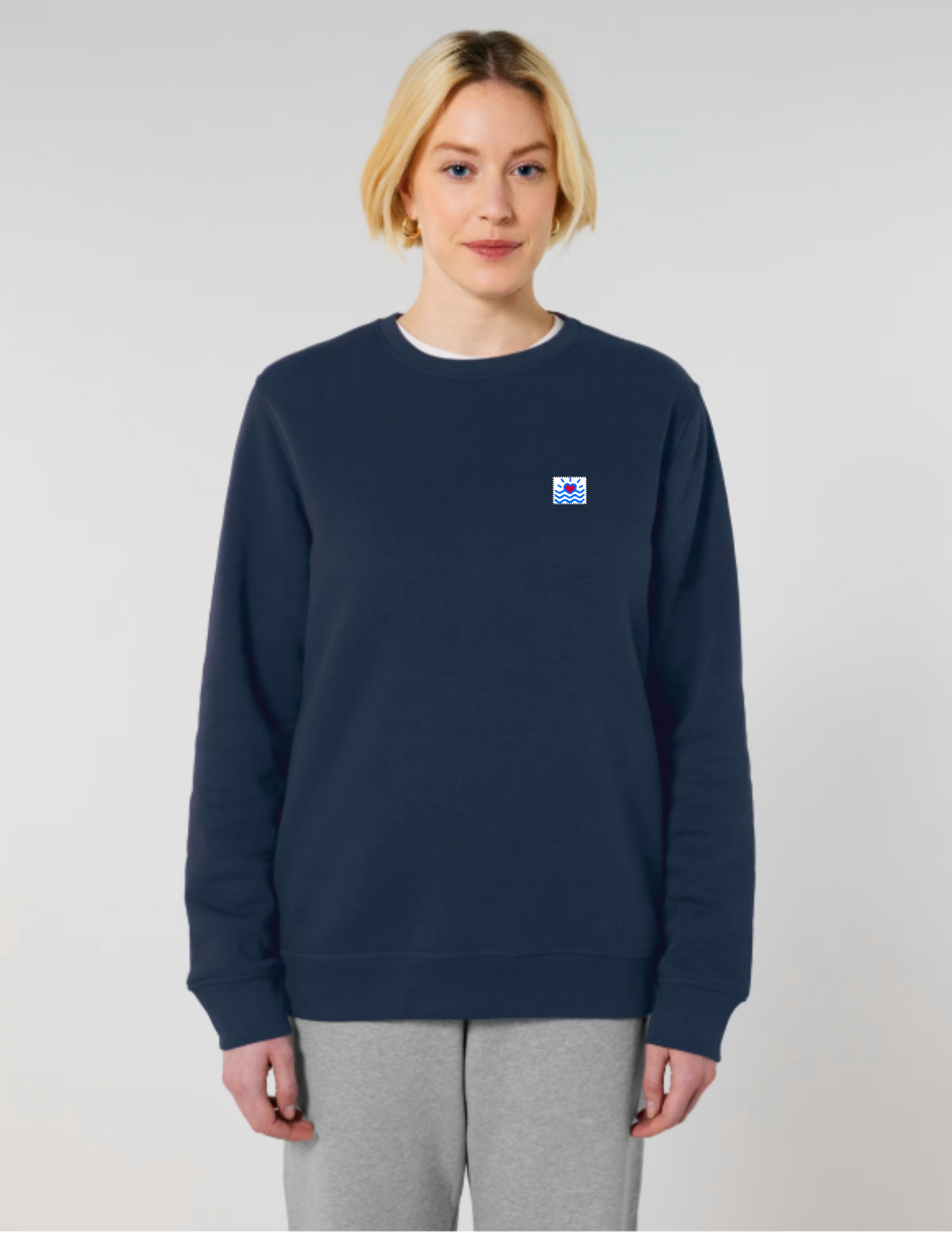 Sweatshirts unisexes à col rond mi-léger