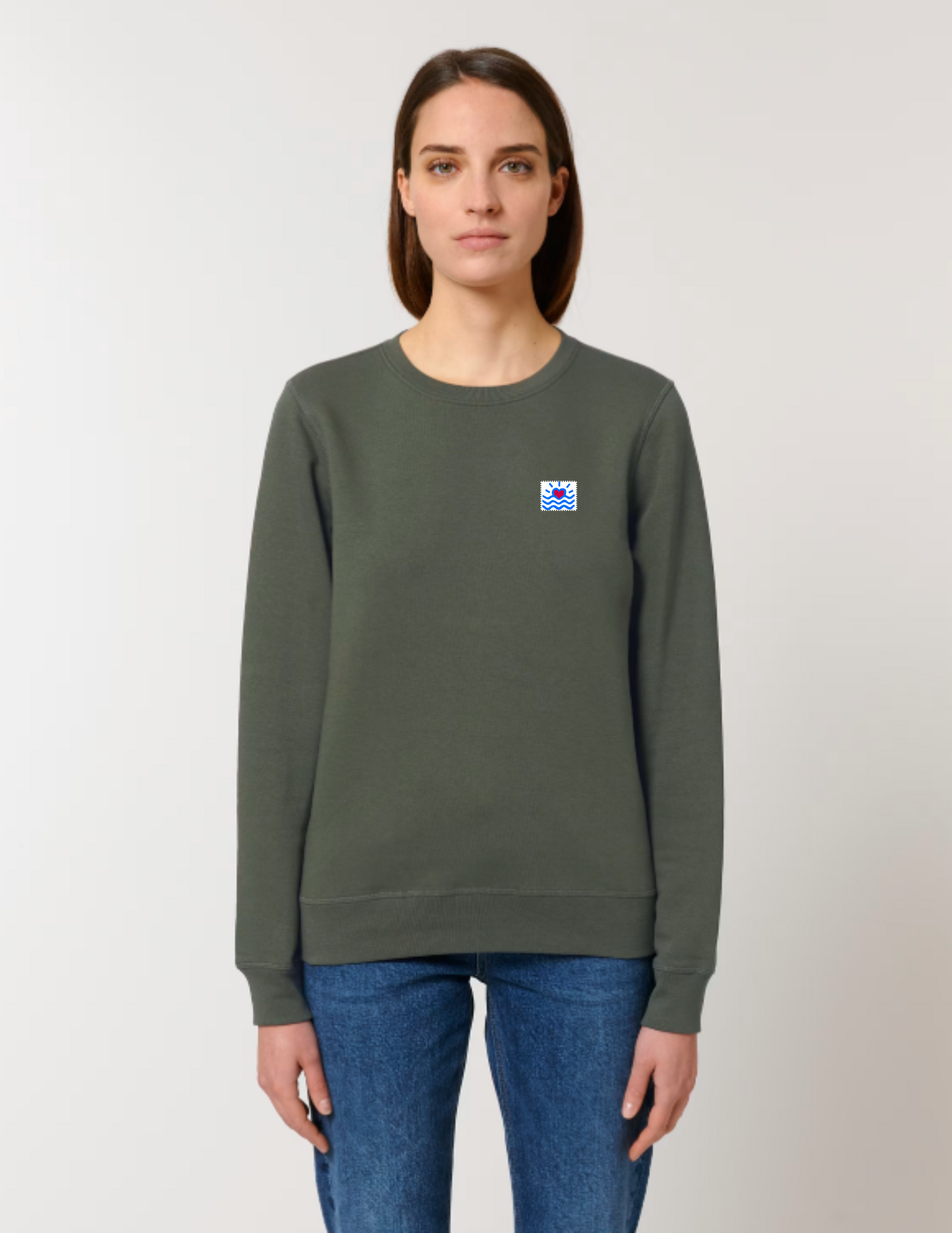 Sweatshirts unisexes à col rond mi-léger