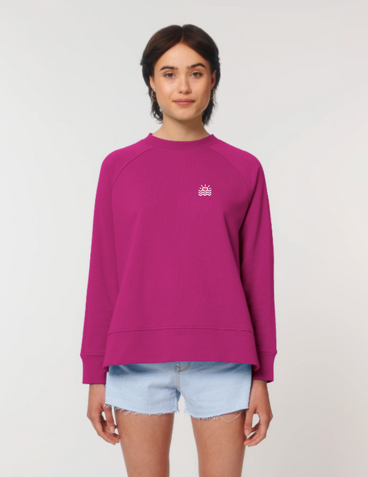 Sweatshirts oversizes à col rond pour femmes