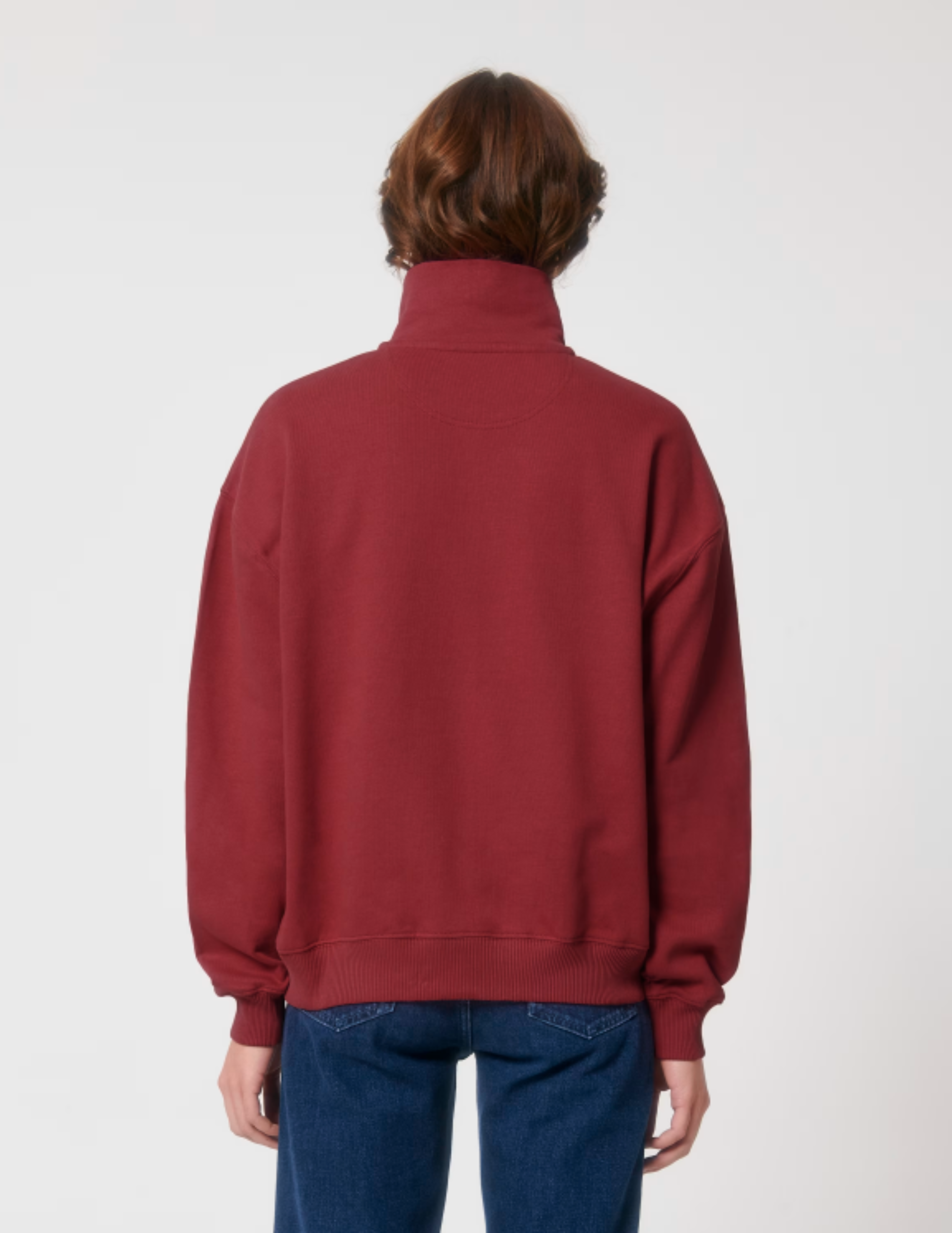 Sweatshirts oversizes à fermeture éclair (unisexe)