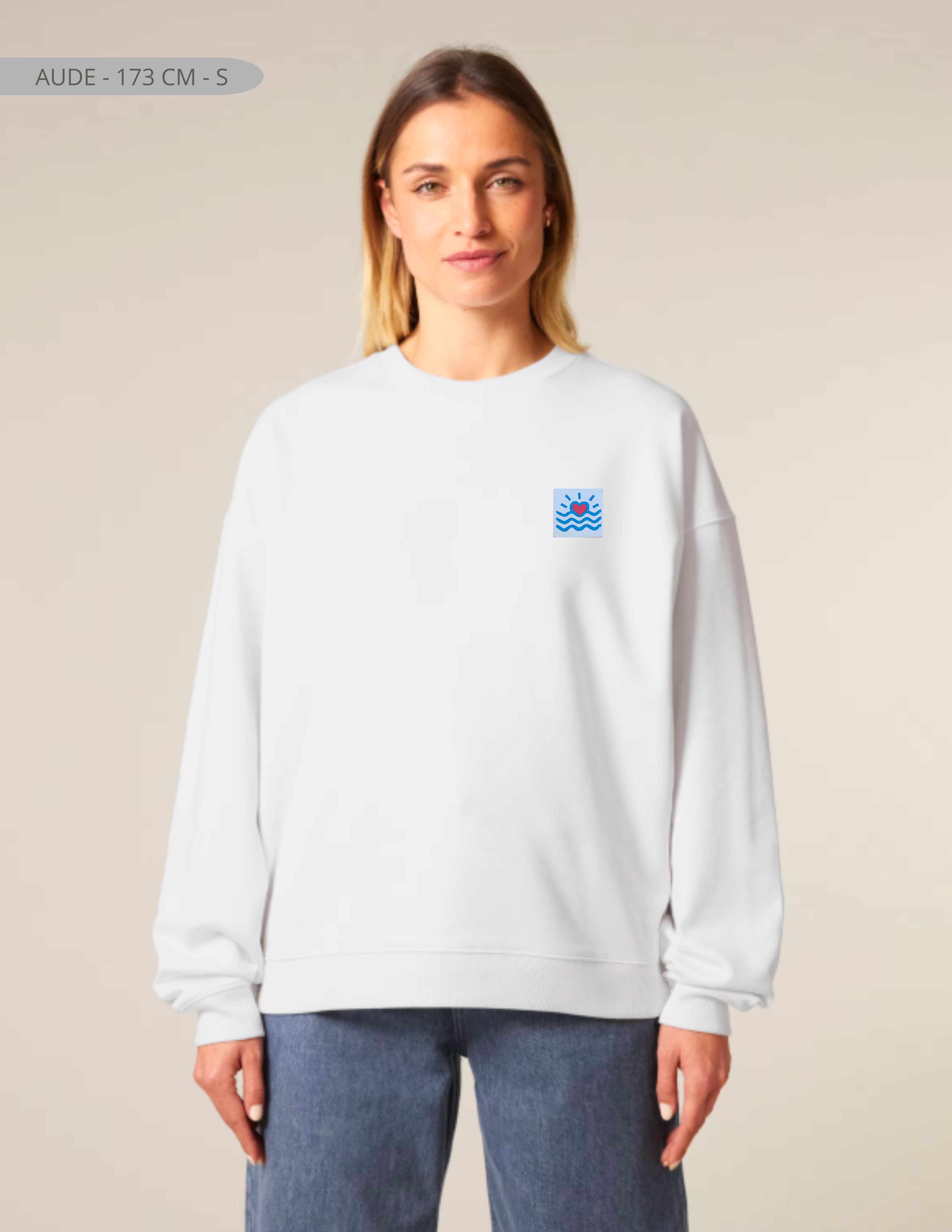 Sweatshirts oversize sans capuche adultes (unisexe)