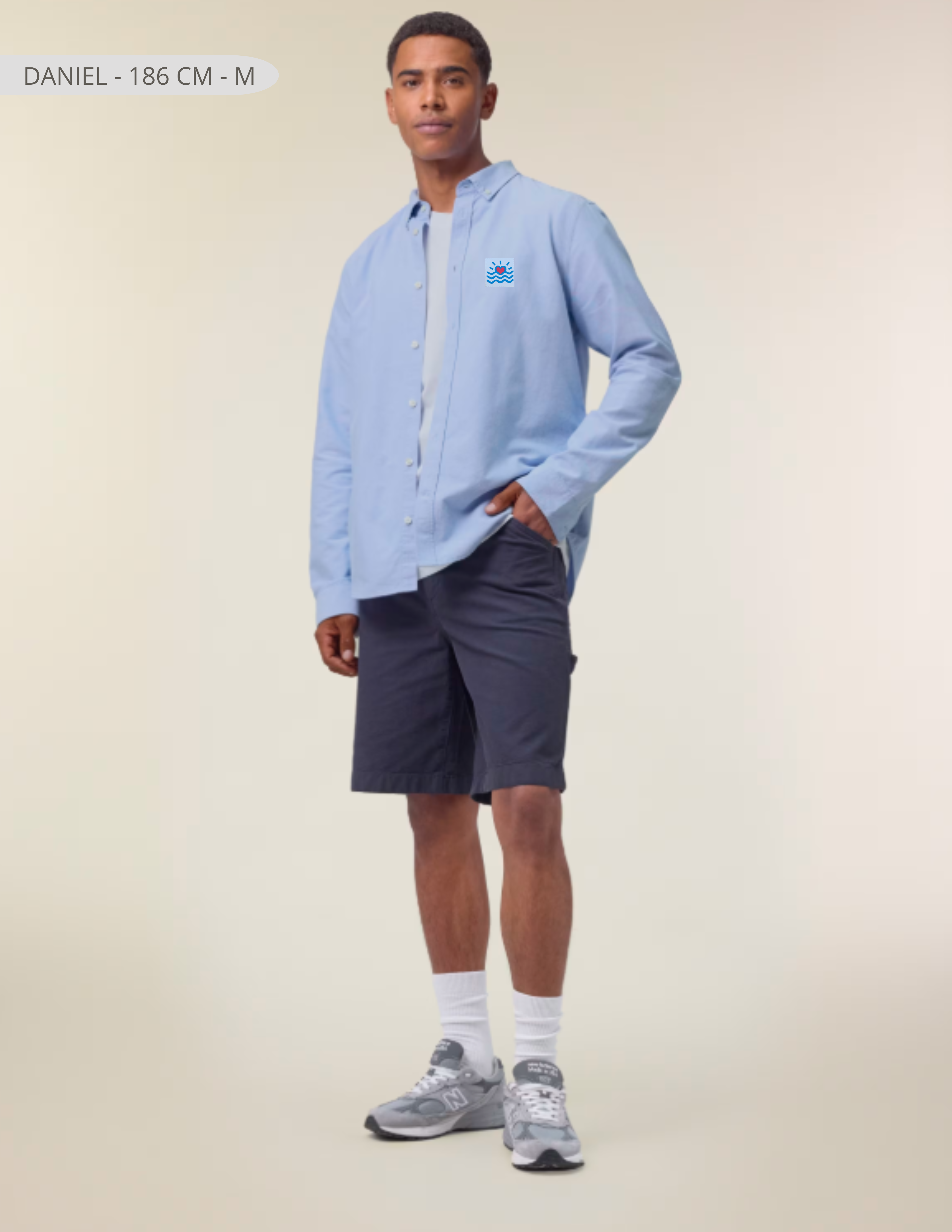 Chemise Oxford pour hommes