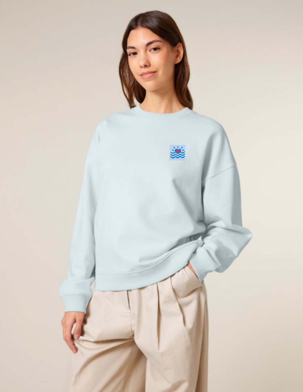 Sweatshirts oversize sans capuche adultes (unisexe)