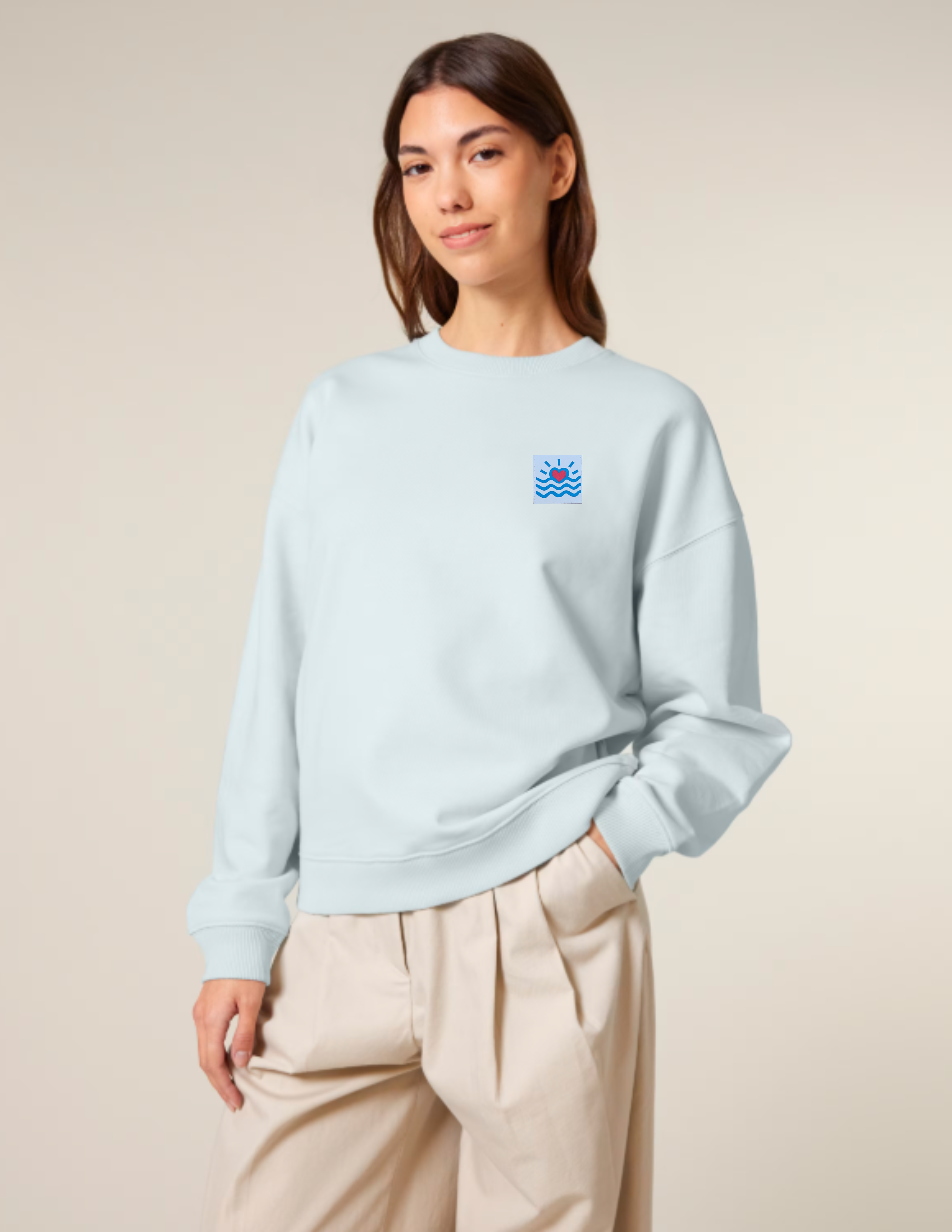 Sweatshirts oversize sans capuche adultes (unisexe)