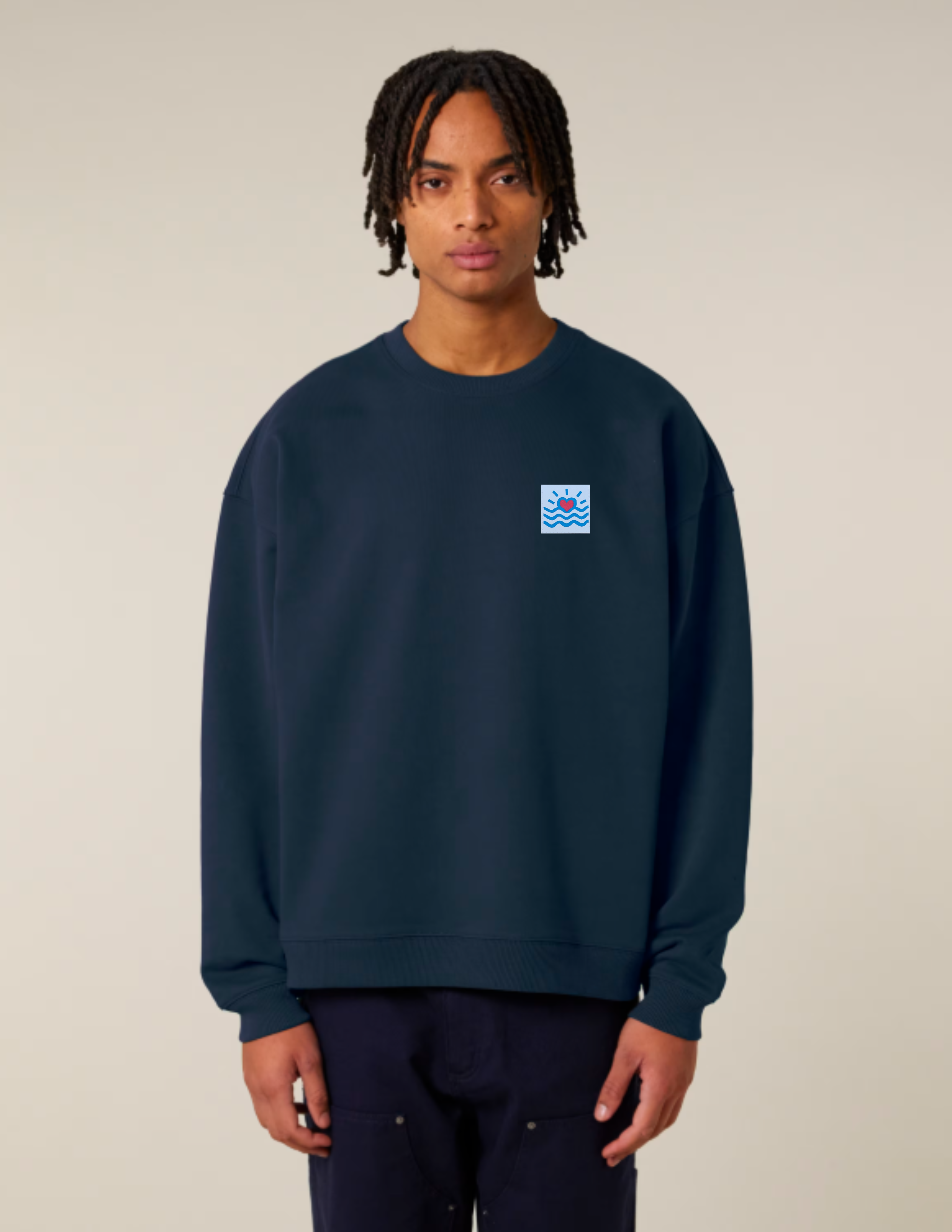 Sweatshirts oversize sans capuche adultes (unisexe)