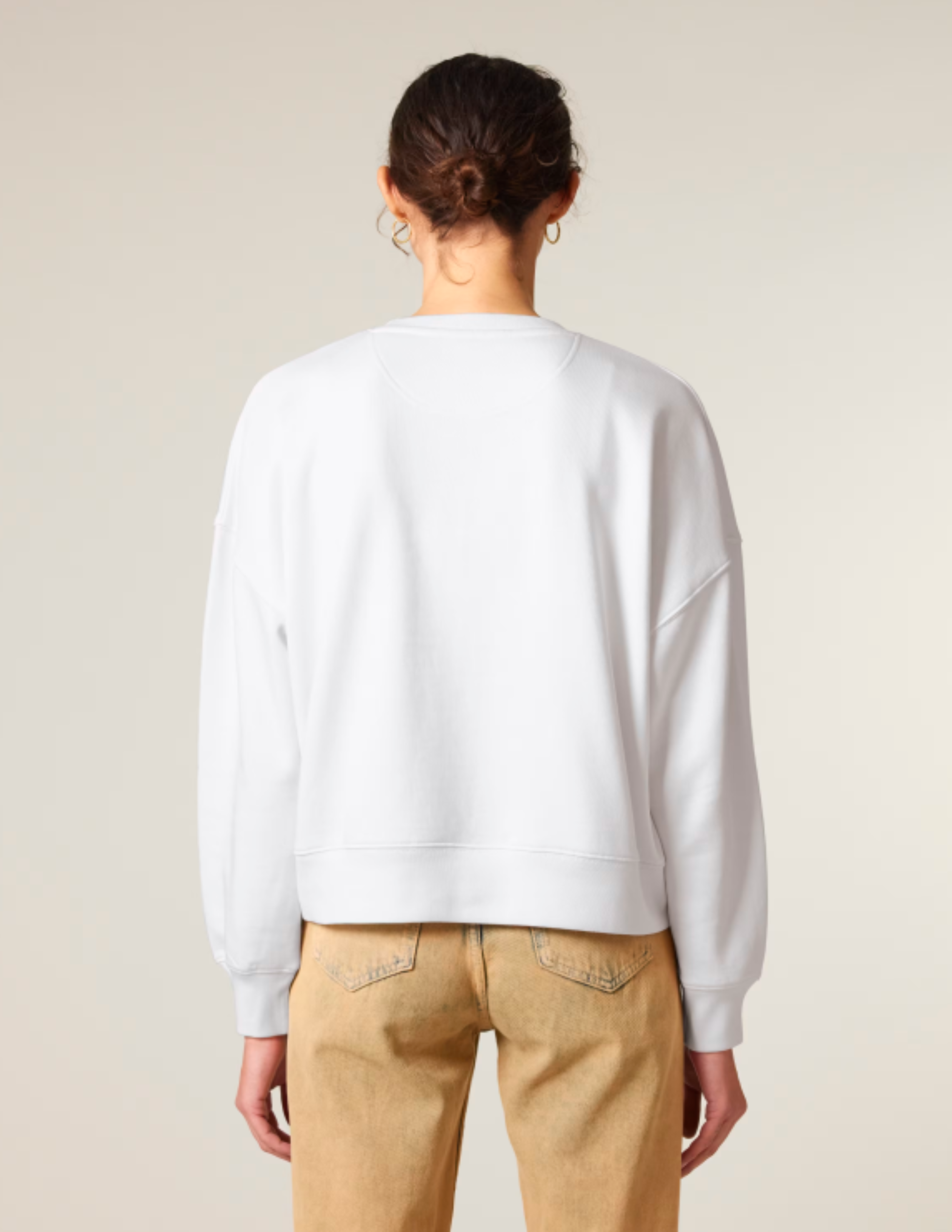 Sweatshirt à col rond pour femmes
