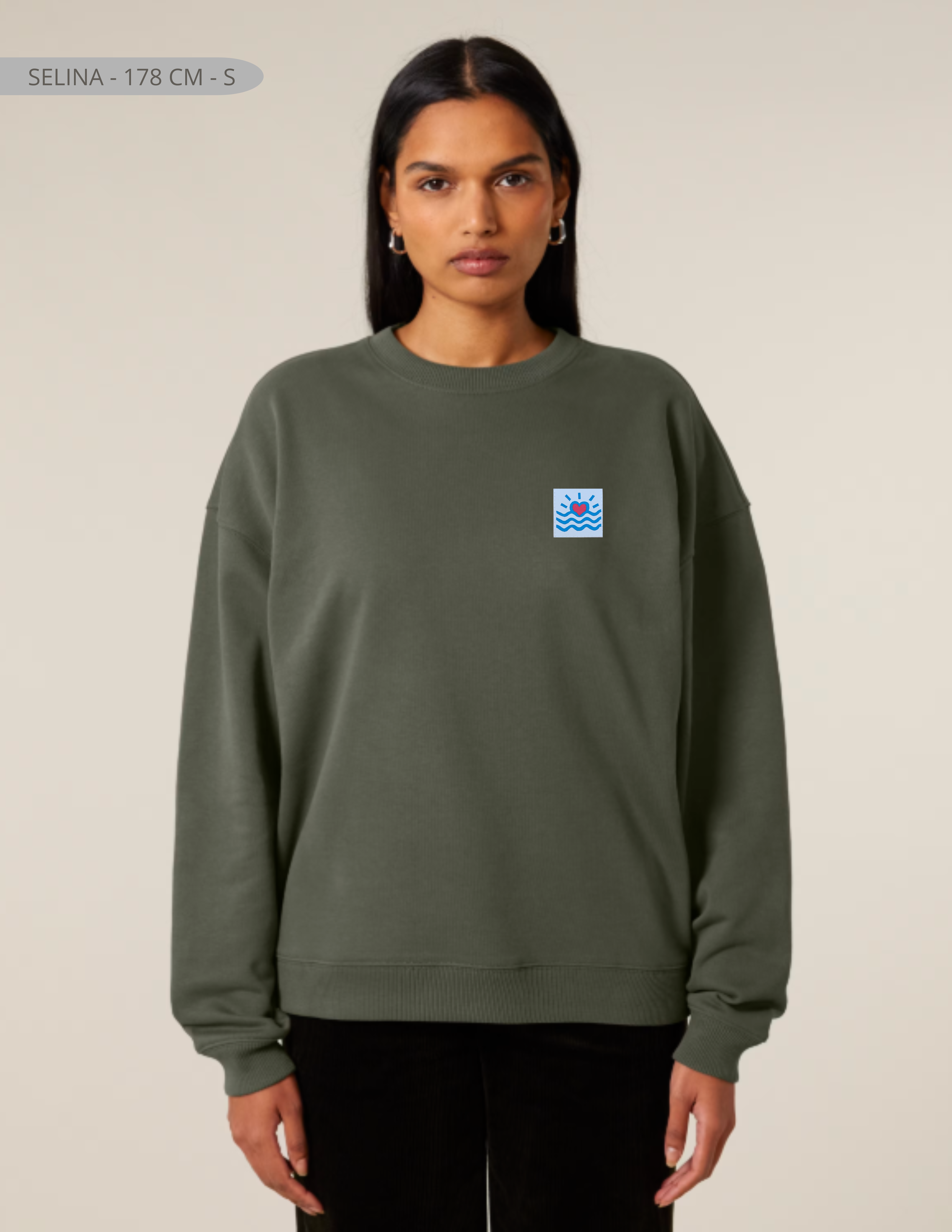 Sweatshirts oversize sans capuche adultes (unisexe)