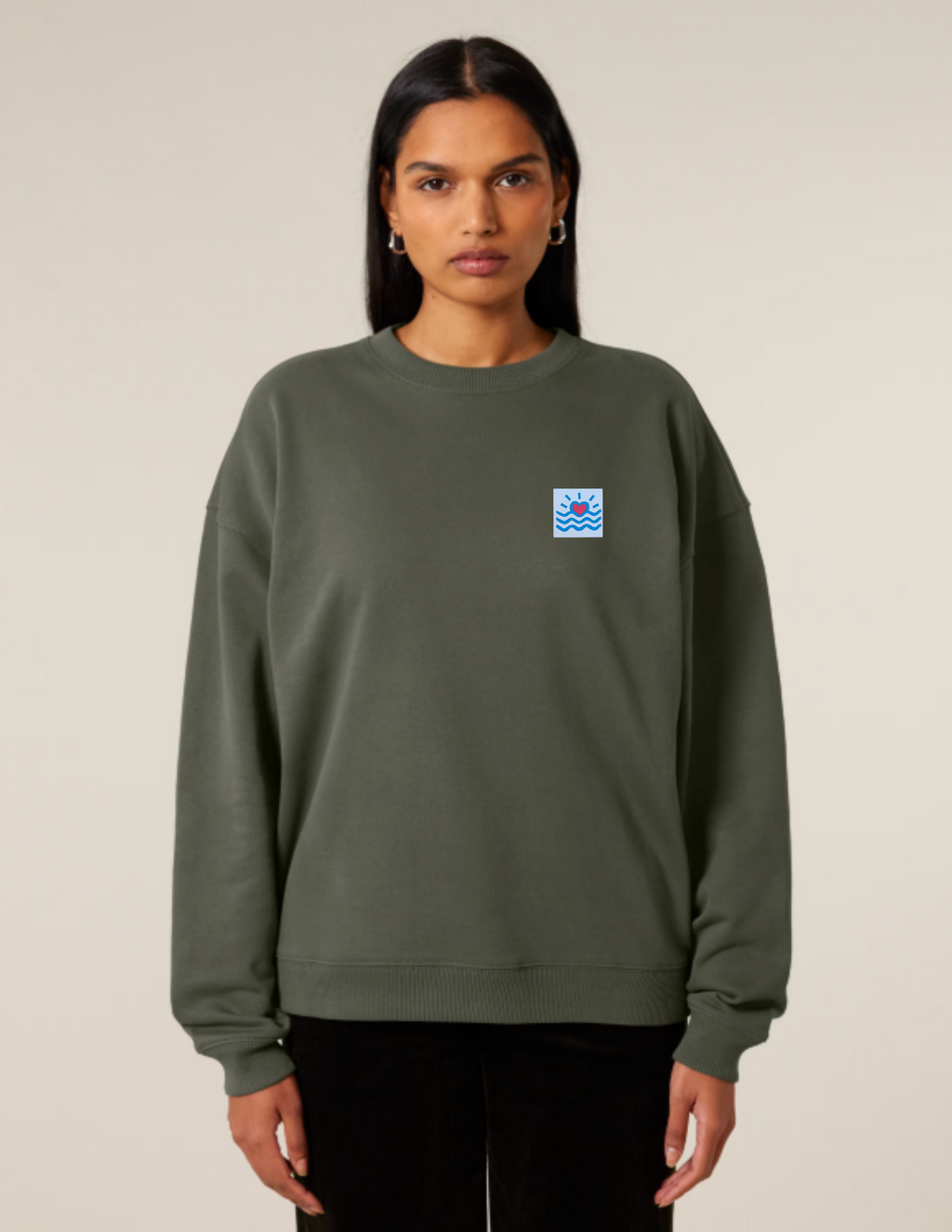 Sweatshirts oversize sans capuche adultes (unisexe)