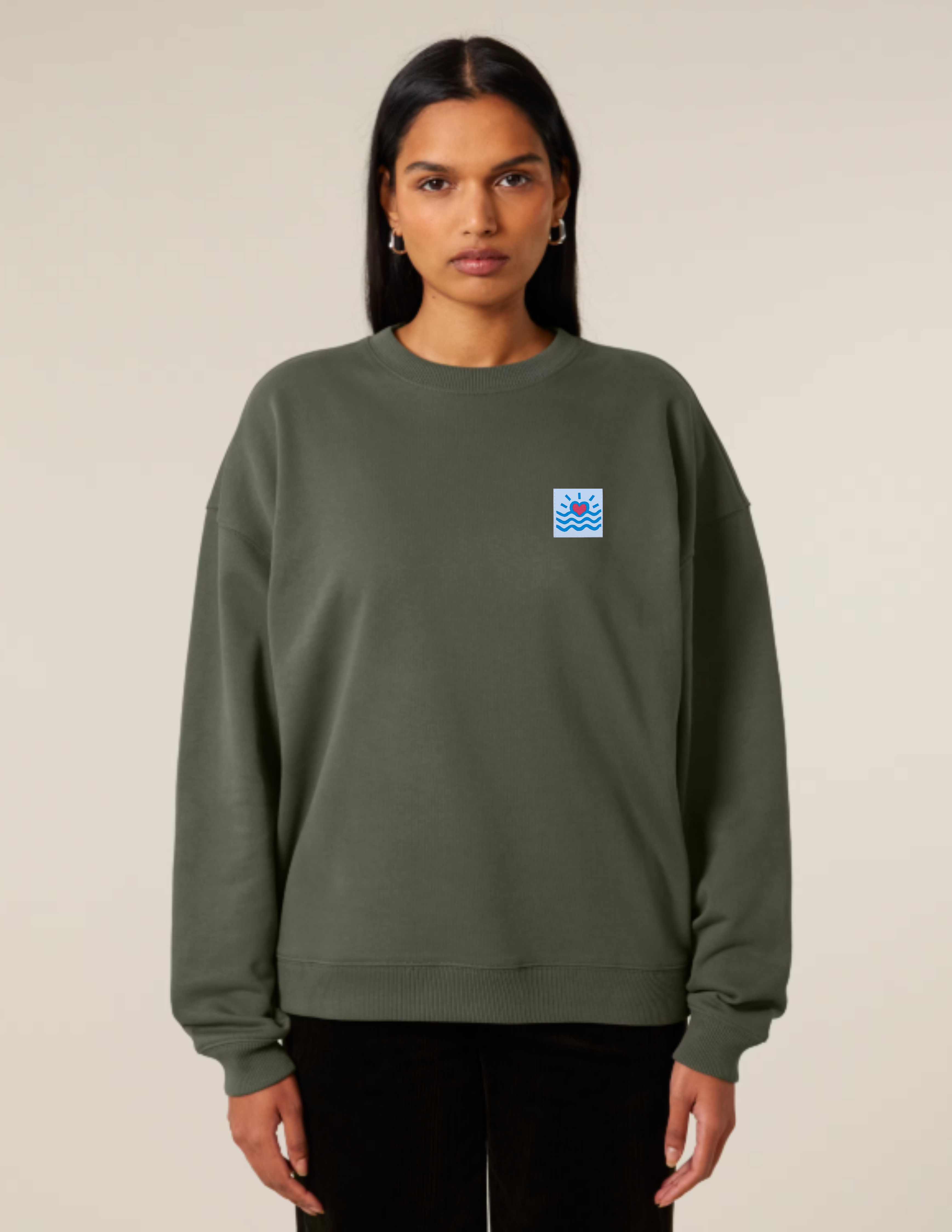 Sweatshirts oversize sans capuche adultes (unisexe)