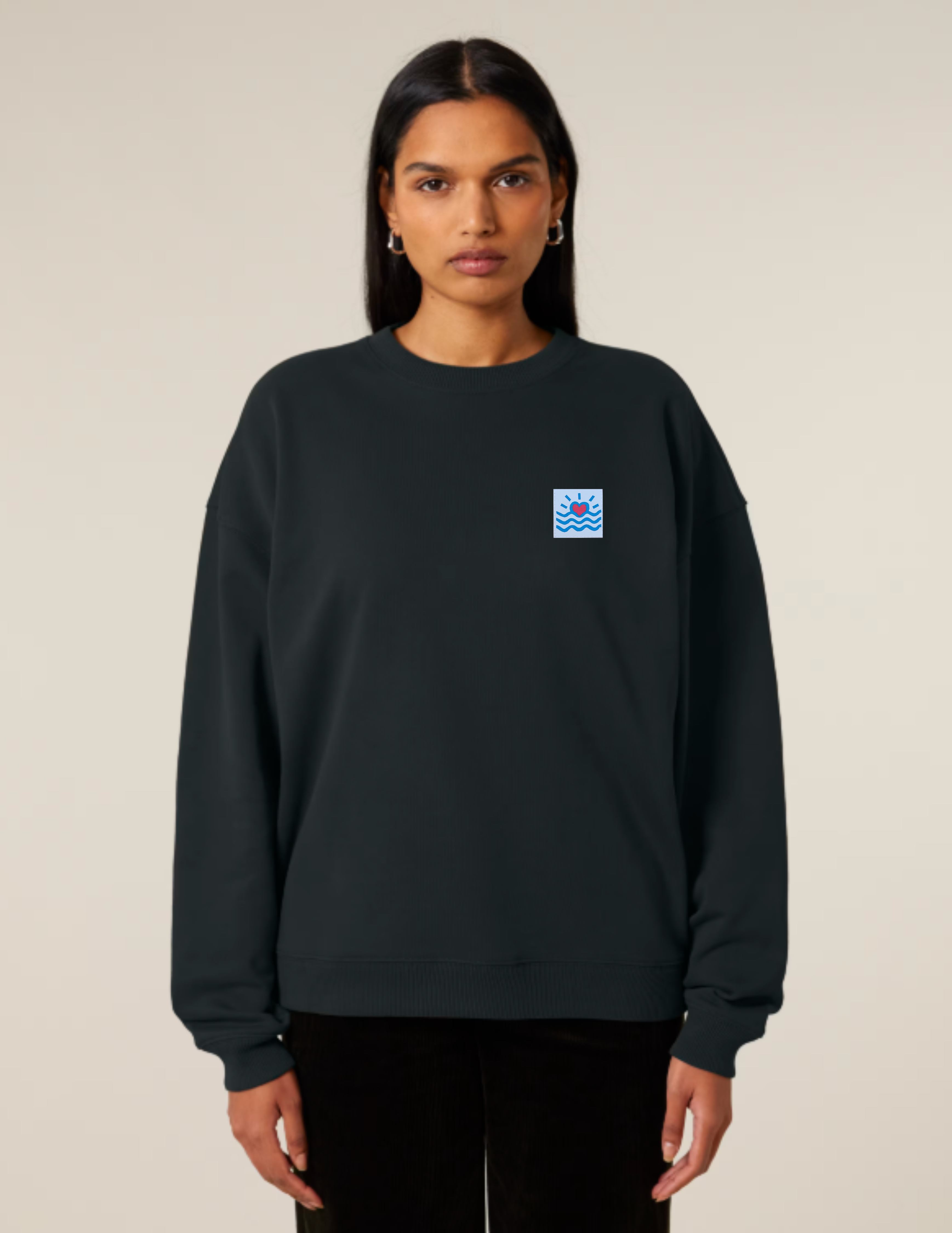 Sweatshirts oversize sans capuche adultes (unisexe)