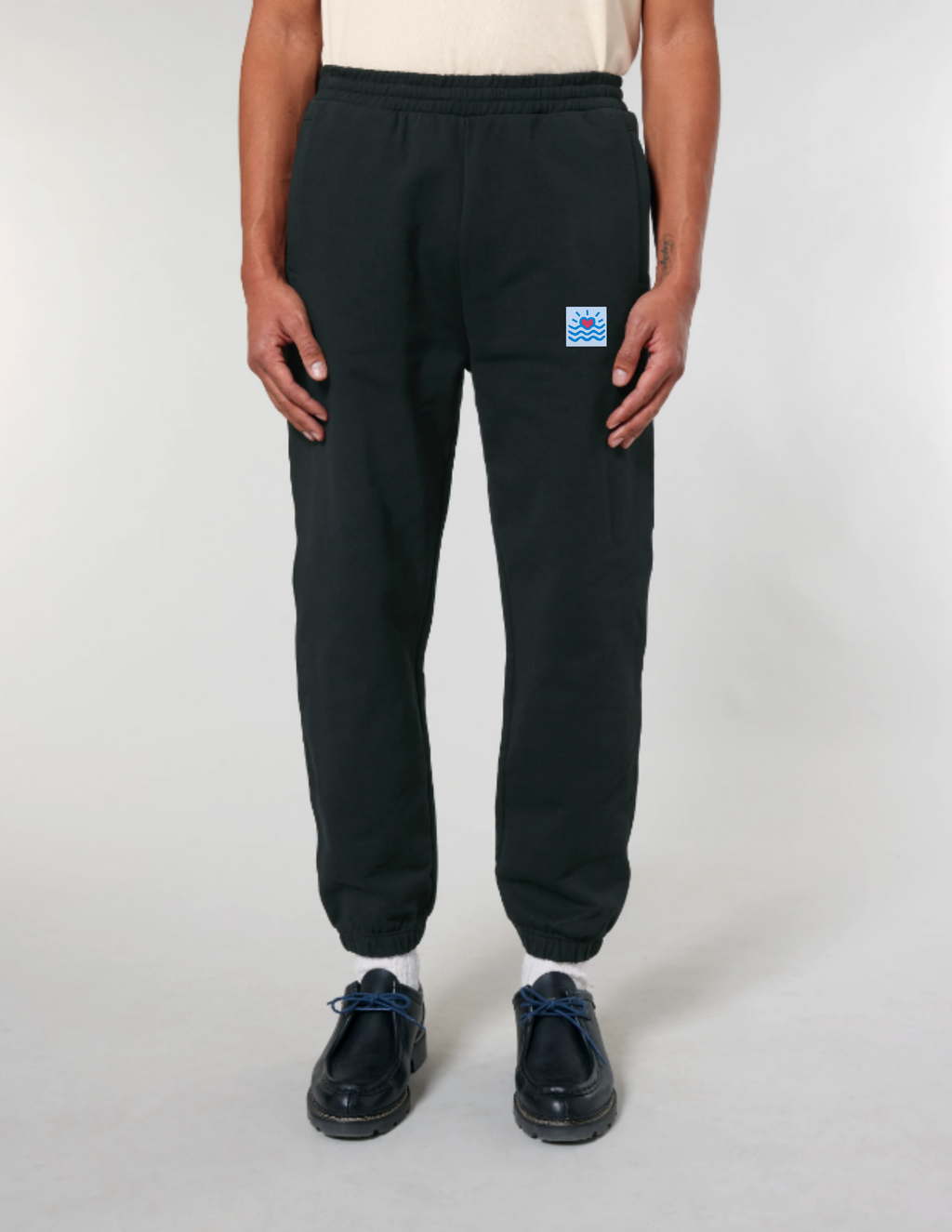 Jogging unisexe lourd (coupe confortable)