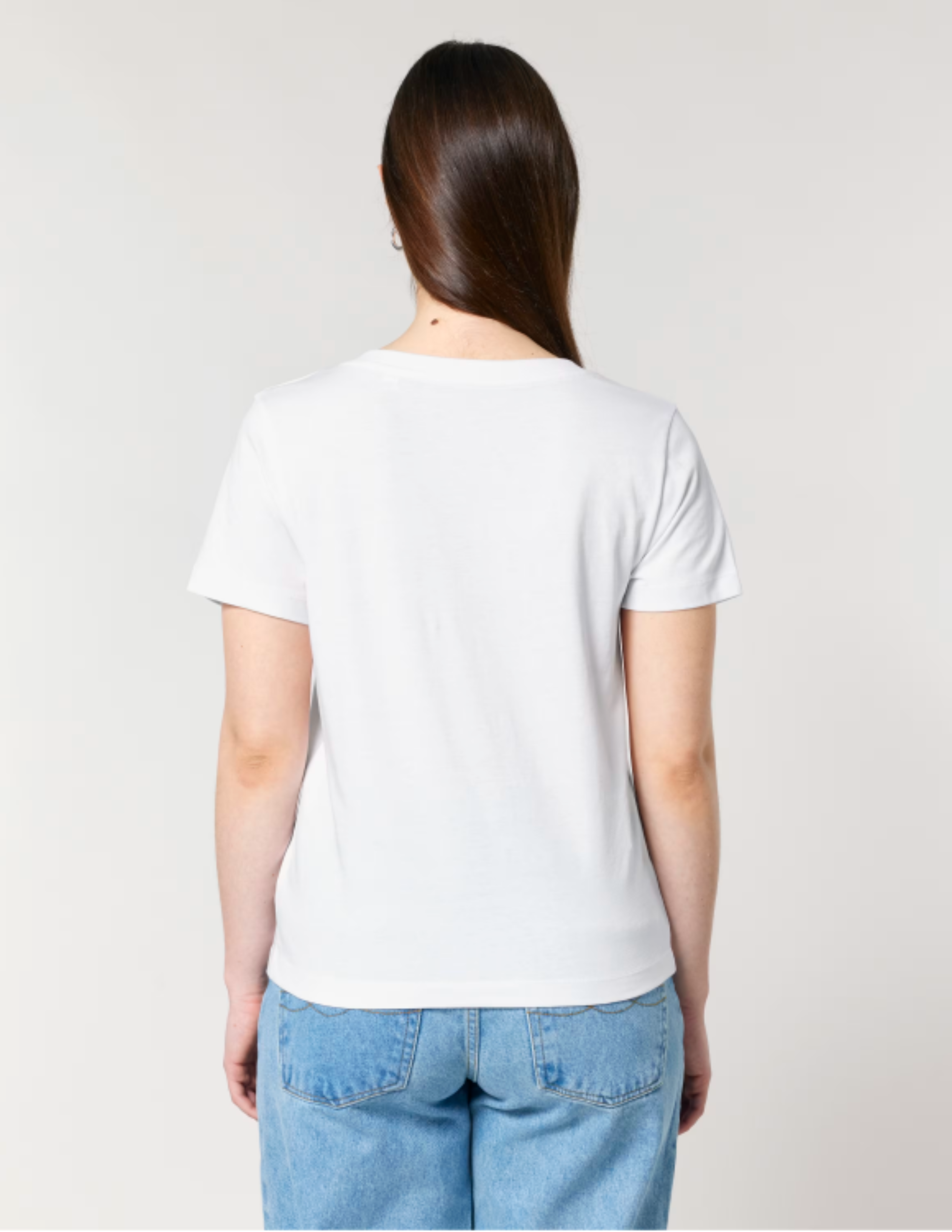 Tee shirt ajusté col rond