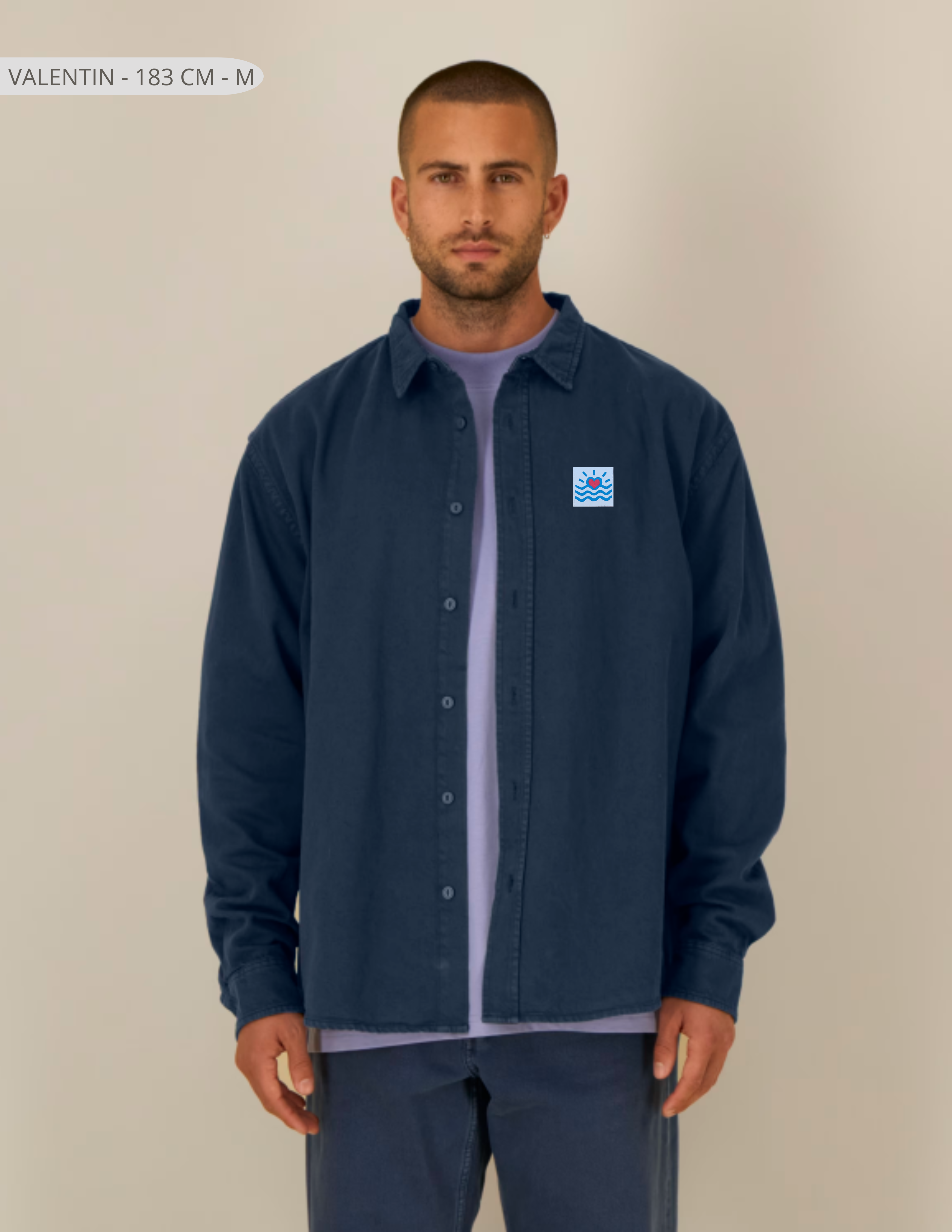 CHEMISE RENOIR 285 GSM (Unisexe)